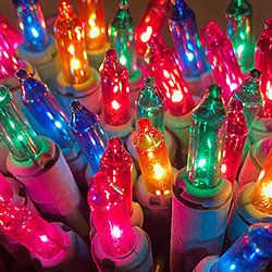 Buy Mini Incandescent Van Lights, in Multicolor, 20ft at The Surf Haberdashery