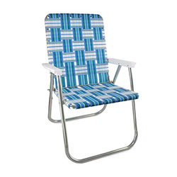 Buy a Classic Aluminum Lawn Chair, in Sea Island Stripe at The Surf Haberdashery