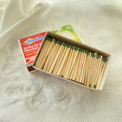 Buy Thick & Sturdy Matches Refill, in a Paper Box, 300 Sticks at The Surf Haberdashery