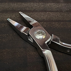 Buy an Egyptian Flat Nose Plier for Repairs, in 24kt Gold over Stainless Steel at The Surf Haberdashery